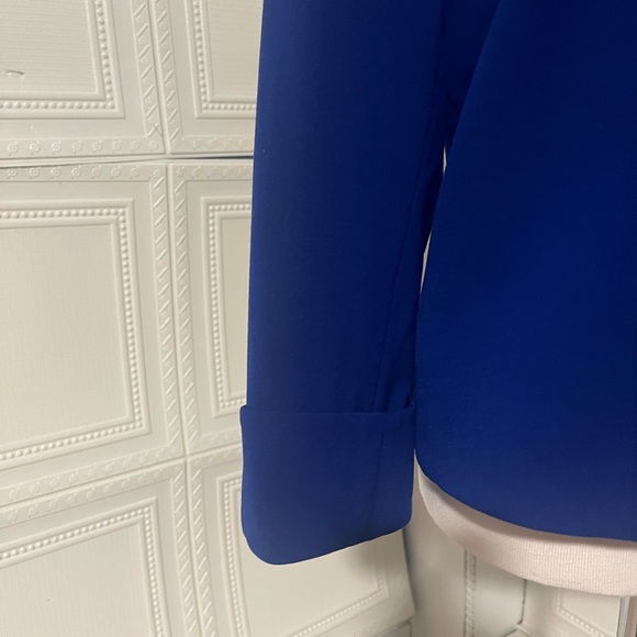 Dark Blue Blazer (Petite) - Picture 11 of 15